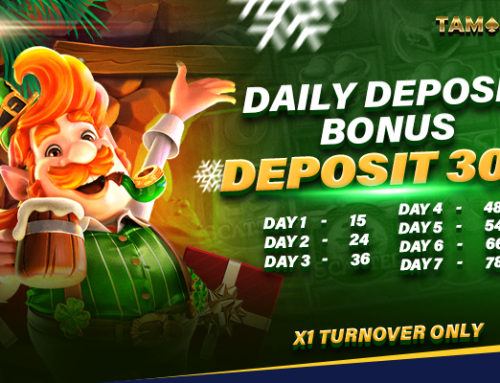 📆Daily Deposit Bonus !